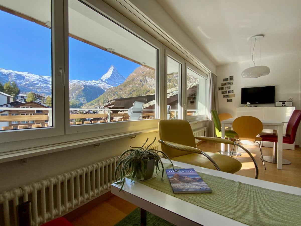 Ferienwohnung Haus Belmont Zermatt Exterior foto