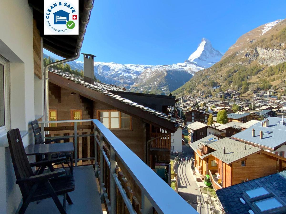 Ferienwohnung Haus Belmont Zermatt Exterior foto