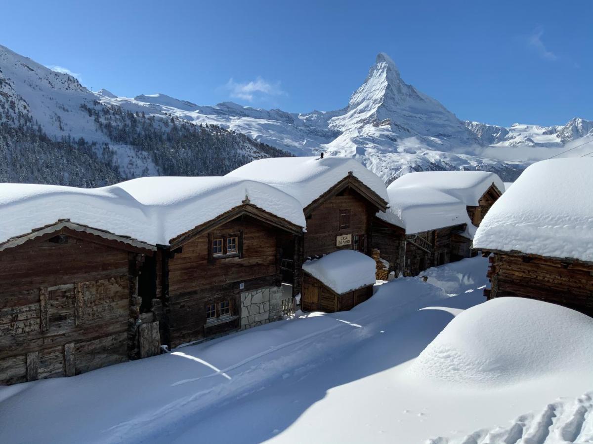 Ferienwohnung Haus Belmont Zermatt Exterior foto