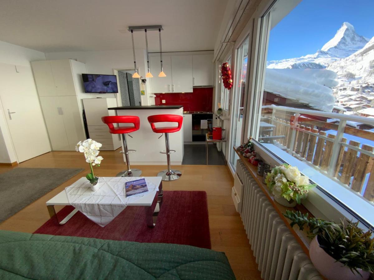 Ferienwohnung Haus Belmont Zermatt Exterior foto