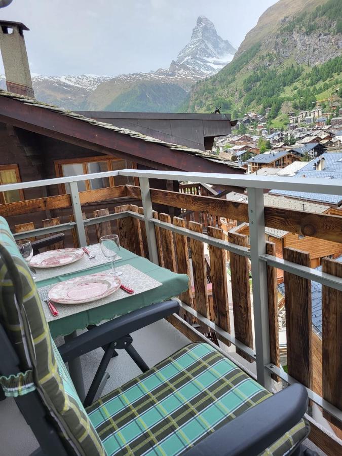 Ferienwohnung Haus Belmont Zermatt Exterior foto