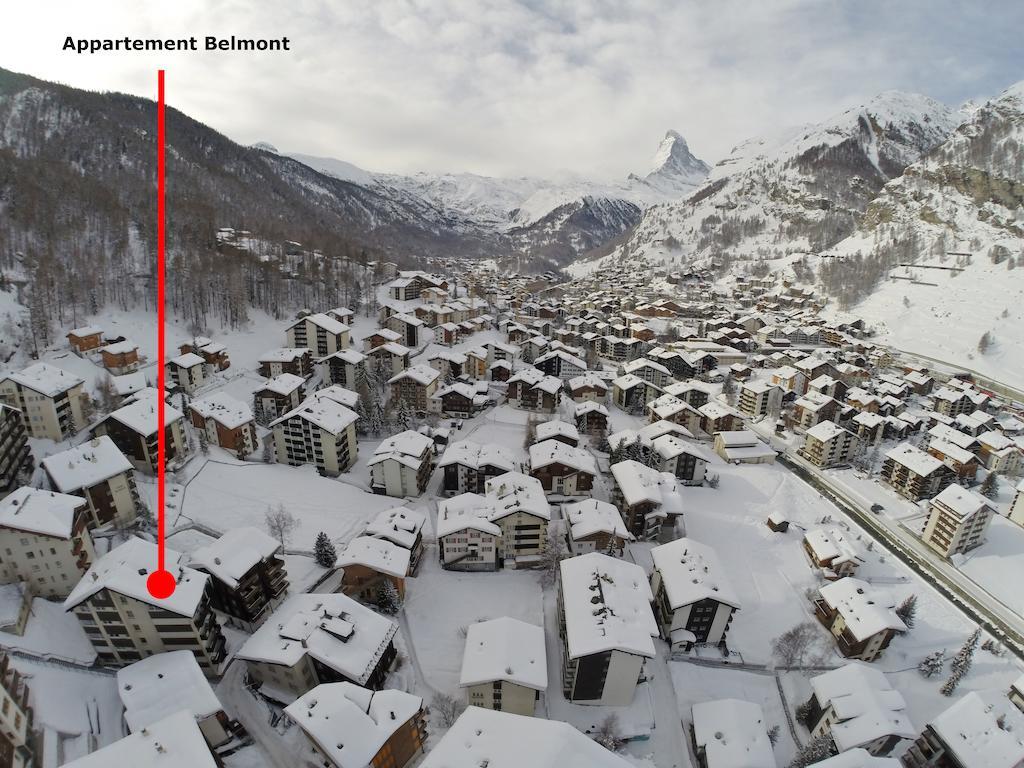 Ferienwohnung Haus Belmont Zermatt Exterior foto