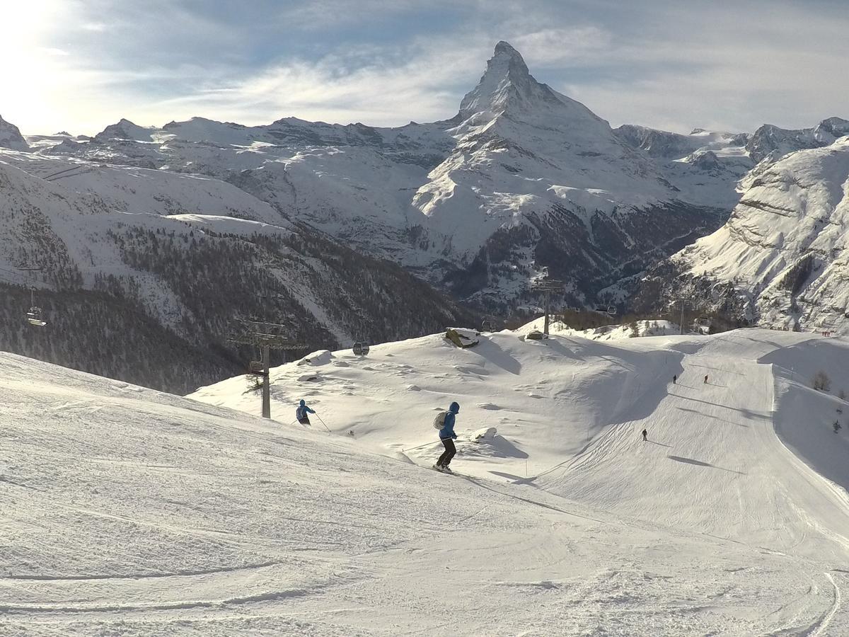 Ferienwohnung Haus Belmont Zermatt Exterior foto