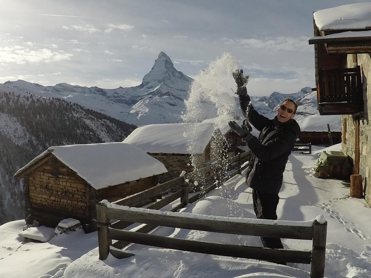 Ferienwohnung Haus Belmont Zermatt Exterior foto